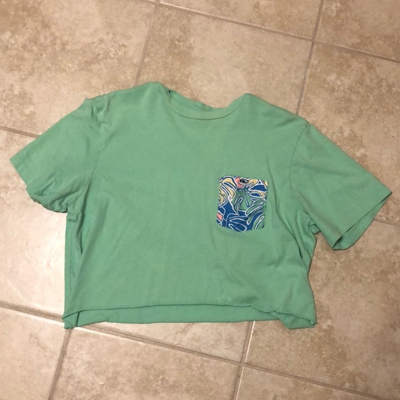 vineyard vines crop top